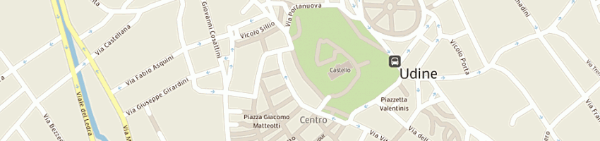 Mappa della impresa studio legale associato magrini turello a UDINE