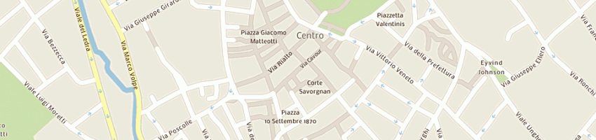 Mappa della impresa bene stabile di fabro francesco a UDINE