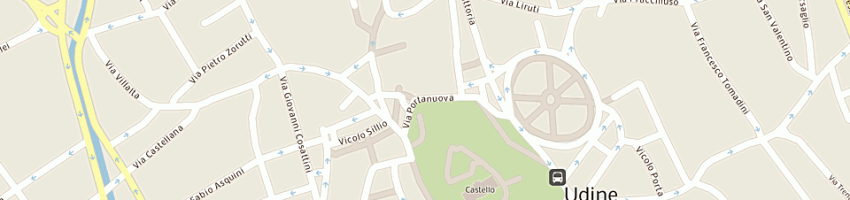 Mappa della impresa sello giovanni e umberto studio associato a UDINE