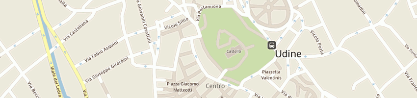 Mappa della impresa zujan del fabbro clara a UDINE