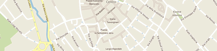Mappa della impresa istituto privato di investigazioni di francesco monte e c sas a UDINE