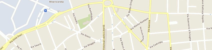 Mappa della impresa finass srl a UDINE