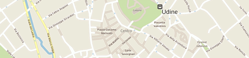 Mappa della impresa zuliani franco a UDINE