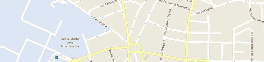 Mappa della impresa lauzzana loris a UDINE