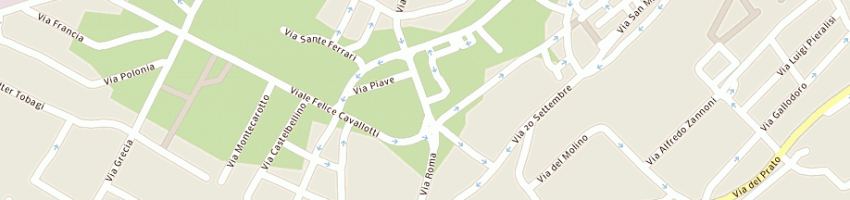 Mappa della impresa finstudio srl a JESI