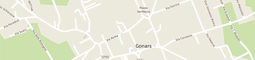 Mappa della impresa studio tecnico mason a GONARS