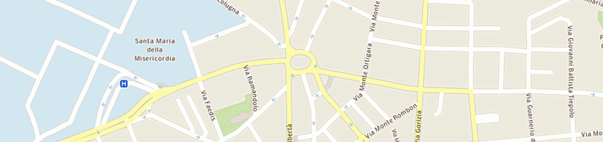 Mappa della impresa star light di guagliardo stefano e c sas a UDINE