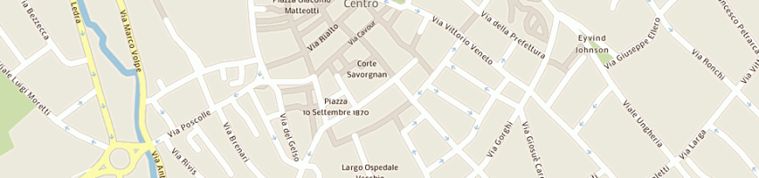 Mappa della impresa bar puccini a UDINE