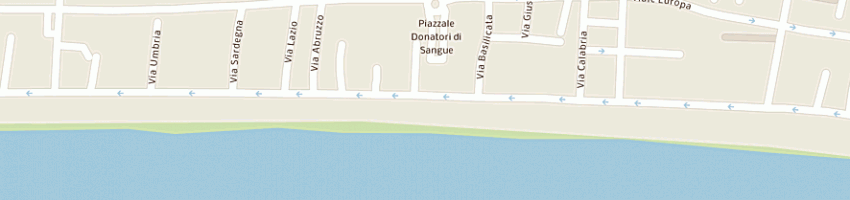 Mappa della impresa deiana antonio a TERRACINA