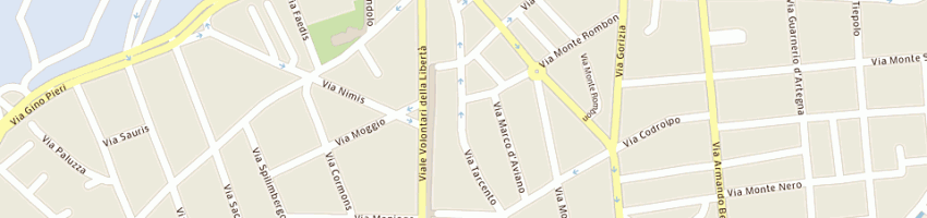 Mappa della impresa picco giovanni a UDINE