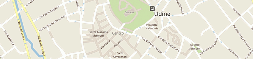 Mappa della impresa carrozzeria gran prix di de cillia gianni e c sas a UDINE
