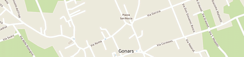 Mappa della impresa profumeria duebi di buratto oriana a GONARS