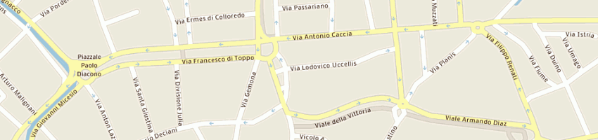 Mappa della impresa tavano pietro a UDINE