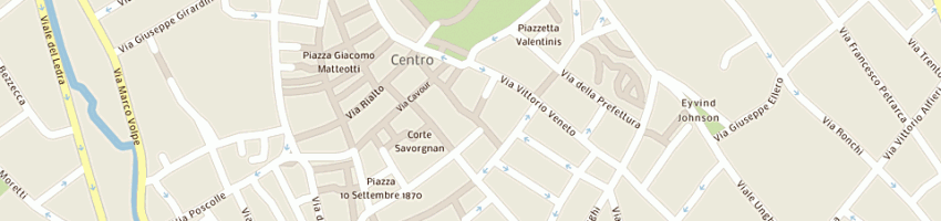 Mappa della impresa fabris assicurazioni (sas) a UDINE