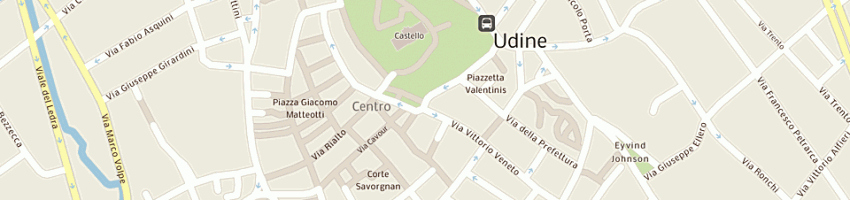 Mappa della impresa unicredit xelion banca spa a UDINE