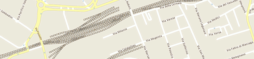 Mappa della impresa immobiliare giardinetto di de monte ida anna e c sas a UDINE