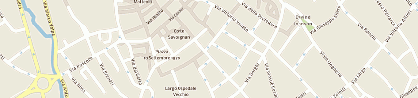 Mappa della impresa associazione nazionale mutilati ed invalidi di guerra a UDINE