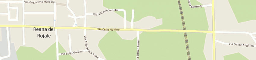 Mappa della impresa team di marchiol luciano e tropina bianca a REANA DEL ROJALE