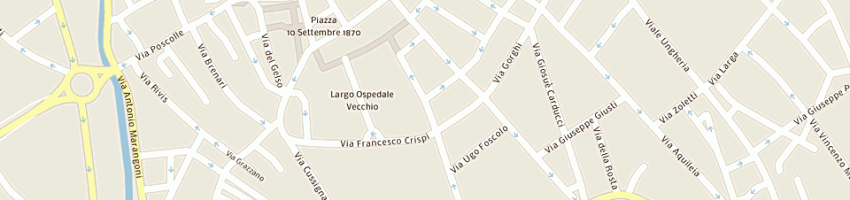 Mappa della impresa moro isabella a UDINE