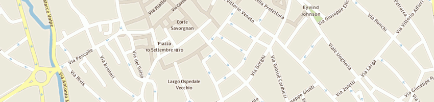 Mappa della impresa de falco sas di de falco daniela e c a UDINE