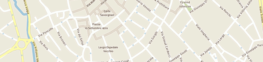Mappa della impresa setaveneta (spa) a UDINE