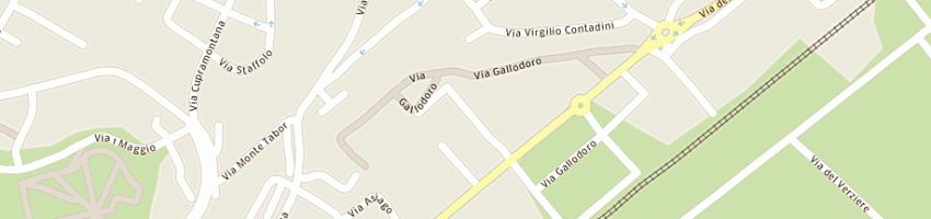 Mappa della impresa aemme srl a JESI