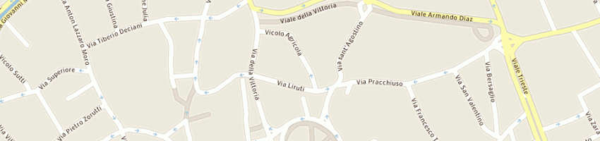 Mappa della impresa callegari alberto a UDINE