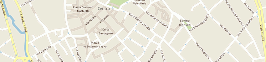 Mappa della impresa studio clocchiatti a UDINE
