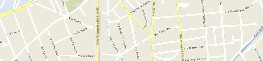 Mappa della impresa stan srl a UDINE