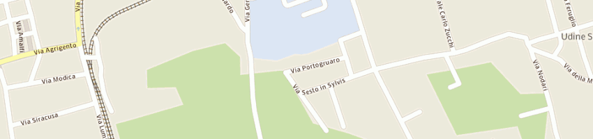 Mappa della impresa bertossi paolo a UDINE