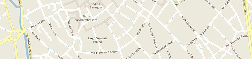 Mappa della impresa conte fabio a UDINE