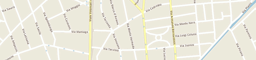 Mappa della impresa stefani luciano a UDINE