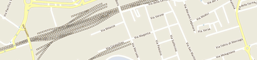 Mappa della impresa salone da sandra di antoniali sandra a UDINE