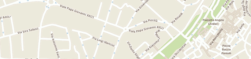Mappa della impresa marchenet di bacchetti g e c sas a JESI