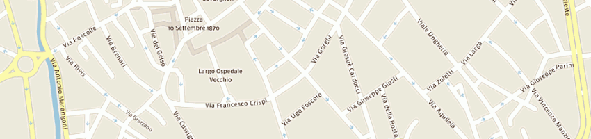 Mappa della impresa parrucchieri ragozzino di ragozzino vincenzo a UDINE