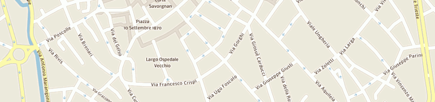 Mappa della impresa services society - srl a UDINE