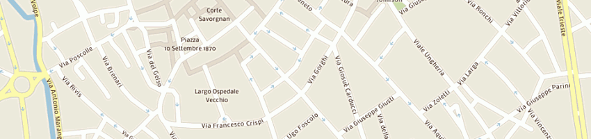 Mappa della impresa leonardi giuseppe a UDINE