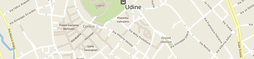 Mappa della impresa centro liturgico friulano di morocutti alido a UDINE
