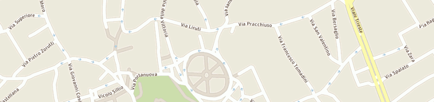 Mappa della impresa cognolato franco a UDINE