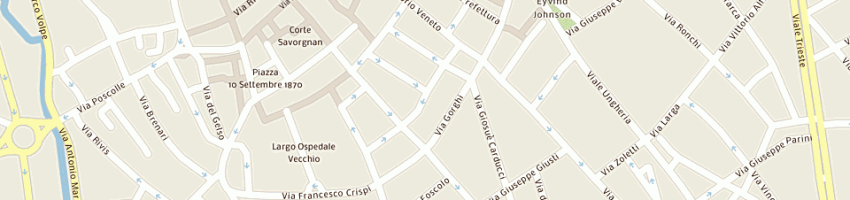 Mappa della impresa gugliucciello mauro a UDINE