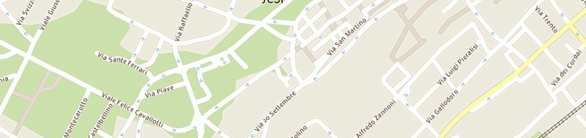 Mappa della impresa marc tour (srl) a JESI