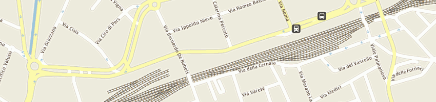 Mappa della impresa advenia srl a UDINE