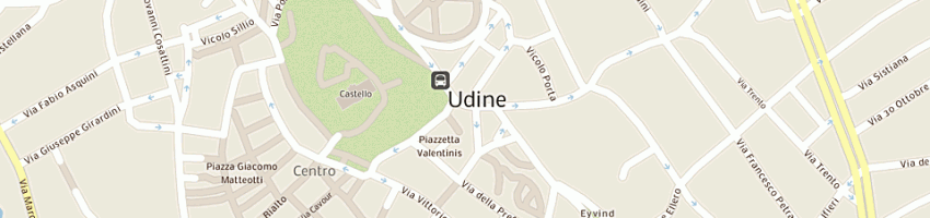 Mappa della impresa bevilacqua mario e figli snc a UDINE