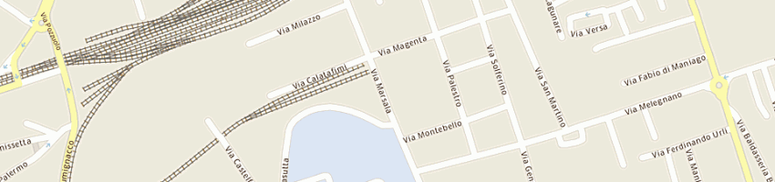 Mappa della impresa favero francesco a UDINE