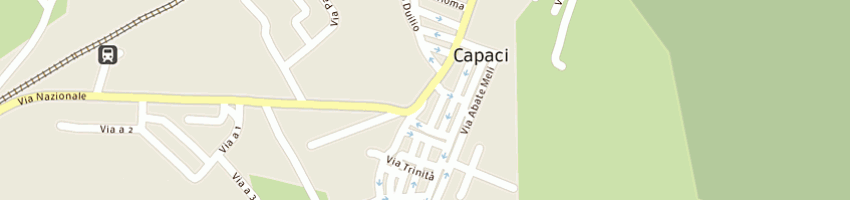 Mappa della impresa aiello silvia a CAPACI