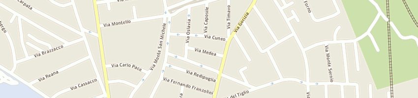 Mappa della impresa rational design srl a UDINE