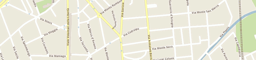 Mappa della impresa sanvilli francesco a UDINE
