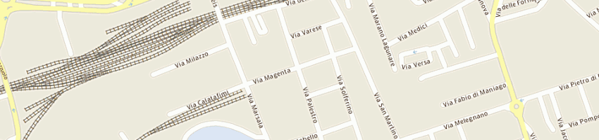 Mappa della impresa prete antonio a UDINE