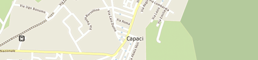 Mappa della impresa riccobono enrico a CAPACI