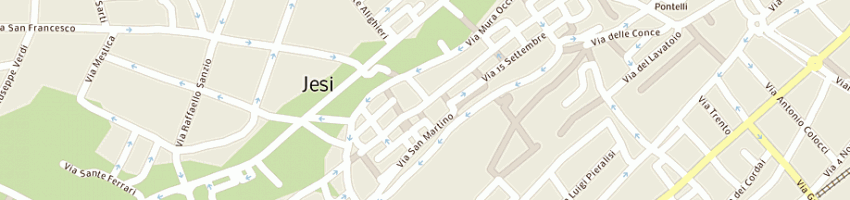 Mappa della impresa fantini fabio a JESI